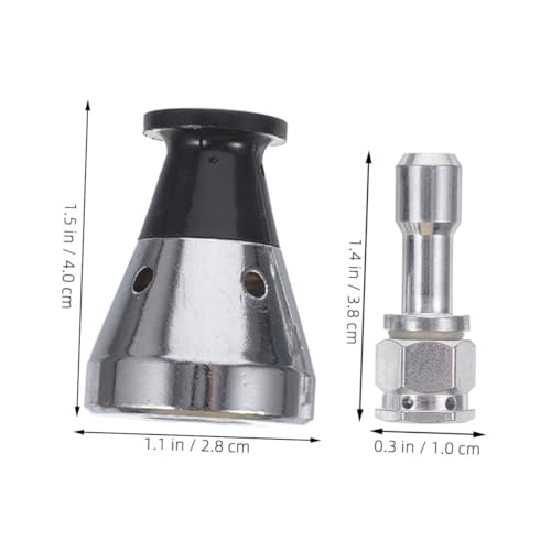 2 Sets Heat-resistant Pressure Cooker Valve Kit Safety Regulator with Exhaust Rod Replacement Parts for Pressure Pot Cookers miniatura 2