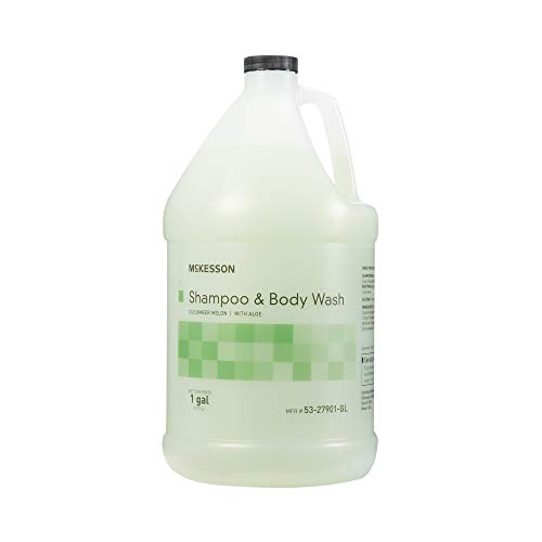 Mckesson Body Wash And Shampoo With Aloe, Cucumber Melon Scent, 1 Gal, 1 Count #TOP6