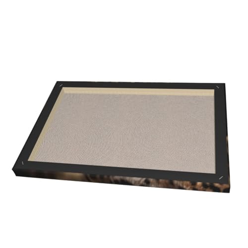 Toile léopard marron 45x30 cm encadrée et prête à poser - 2
