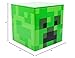 Minecraft Creeper 4-Inch Tin Storage Box Cube Organizer with Lid | Basket Container, Cubby Cube Closet Organizer, Home Decor Playroom Accessories | Video Game Toys, Gifts And Collectibles