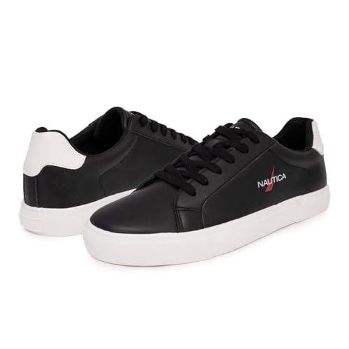 Image of Nautica Men's Casual Shoe, Classic Lace-Up Low Top Loafer, Fashion Sneaker - in Medium & Wide Width Sizes