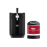 PerfectDraft Black Philips Machine Home Beer Cooler & Dispenser System HD HD3761/60 and Mahou Keg