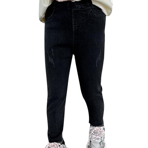 Girls' Pants Spring and Autumn New Children's Autumn Jeans Fashion Fashion Tight Children's Slacks Girl