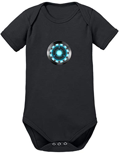 TShirt-People Arc Reactor - Body para bebé, Negro , 3-6 Meses