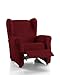 Produktbild Martina Home Emilia Tasche Sessel Relax, Stoff, Bordeaux, 33 x 8 x 42 cm