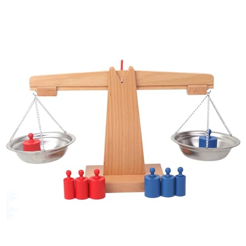 Balance pour enfants en bois naturel pour partager des moments de jeu