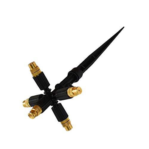 Buse de brouillard en cuivre durable pour arrosage de jardin précis x5