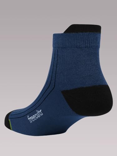 Image of Freecultr Ankle Socks | Breathable Bamboo Fibre | Odour Resistant | Thermo Regulated | Moisture Wicking | Anti-Slip Y-Heel | Soft & Comfortable Assorted Combos