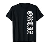 ORTIZ Vertical Old English Shirt T-Shirt