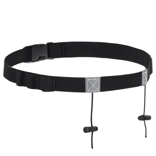Race Cinturón para Número Porta Dorsal para Running Triatlon Maratones, Cinturón de Running con Clip para Dorsales para Triatlones, Maratones, Running, Ciclismo, Soporte para Dorsales