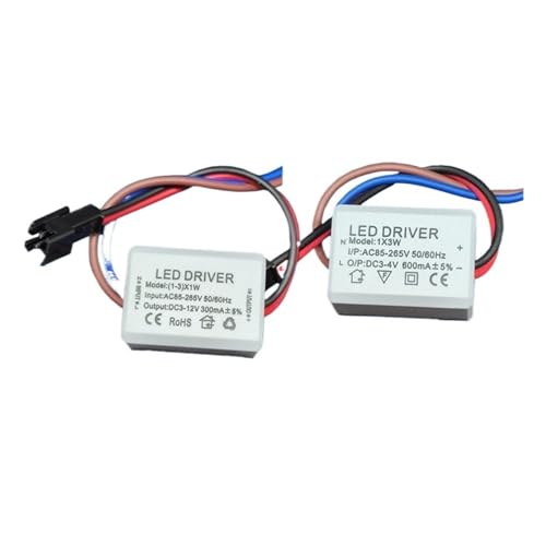 Driver LED 1W 2W 3W transformador corriente constante AC 85V-265V para ceiling thumb light 2