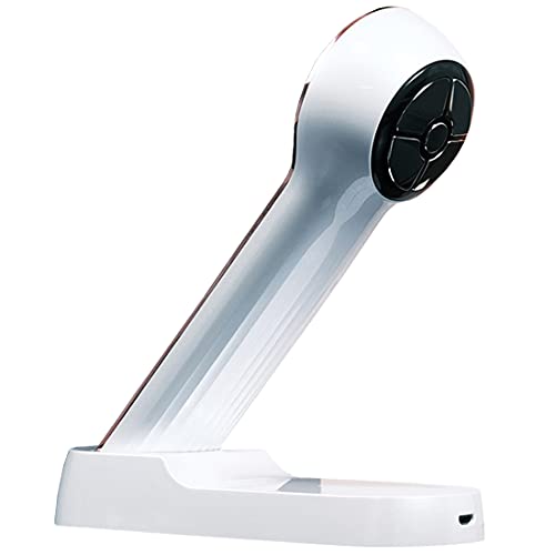 JIUUIJ Face Massager, 5 in 1 Multifunctional Skin Machine with Heat, at Home Facial Device, for Wrinkles Fine Line Skin Loosen Improving, White