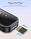 5.4 Bluetooth Adapter Transmitter Flugzeug, 2 in 1 Bluetooth Transmitter und Receiver, Bluetooth Sender Empfänger, Bluetooth Sender Klinke AUX 3,5mm für Kopfhörer, Stereoanlage, Autoradio, TV