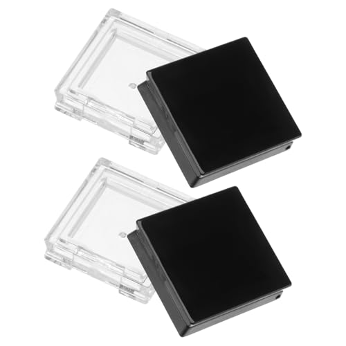 Caja De 4 Piezas Caja De Sombra De Ojos Recargable Sombra De Ojos Maquillaje Sombra De Ojos En Mini Cajas De Sombras De Ojos Sartenes Contenedor De Rubor Vacio El Plastico PATKAW