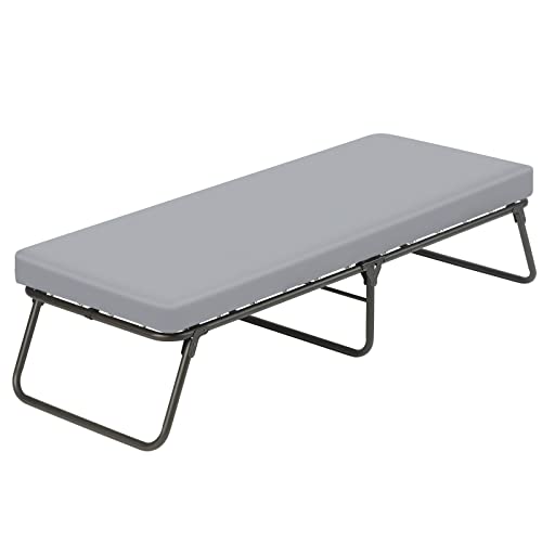 Cot Sheets 25" x 70", Cot Size Mattress Sheet Fit for Coleman ComfortSmart Camping Cot, Super Soft and Breathable Microfiber Cover, Bottom Sheet, Gray