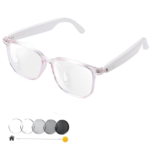Smart Bluetooth Glasses with Color-Changing Lenses