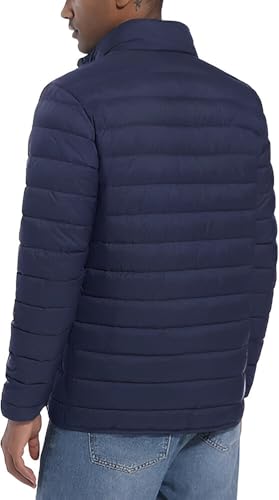 Image of Ben Martin Men's Nylon Jacket|Standard Length Puffer Winter Bomber Jacket|Stylish Jacket|Biker Casual Hoody Jacket