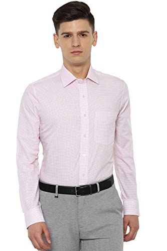 Image of Van Heusen Men's Checkered Slim Fit Formal Shirt