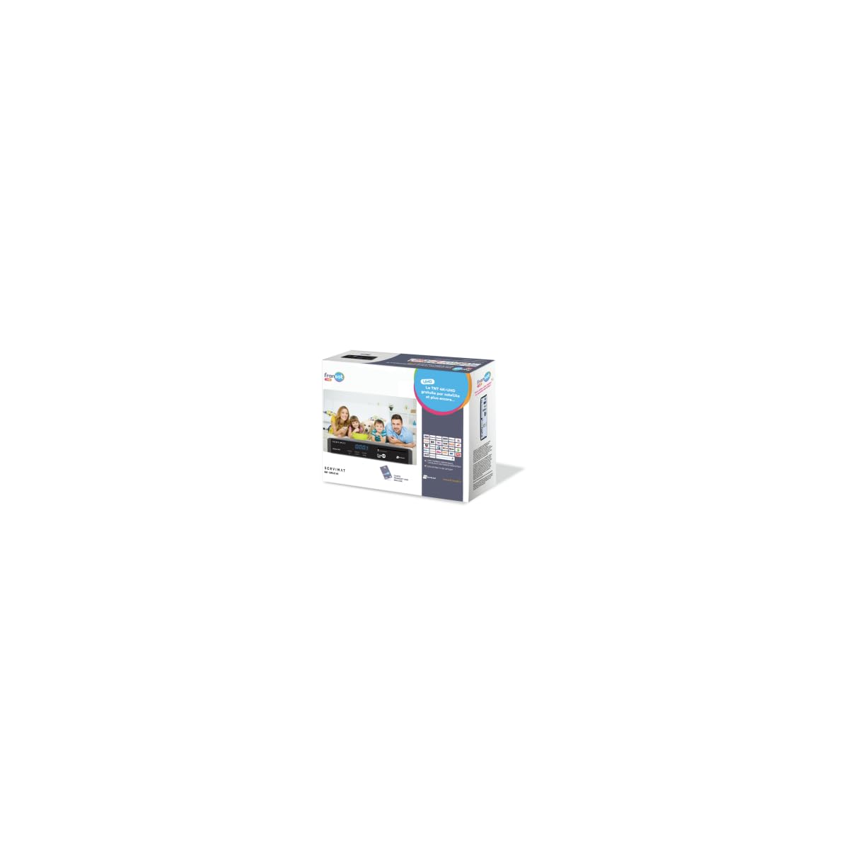 Servimat SIRIUS4K - Receptor de satélite listo para PVR 4K + tarjeta FRANSAT