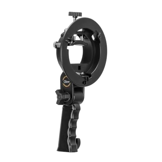 Handheld Grip S-Type Bracket Bowens Mount Holder for Speedlite Flash Softbox