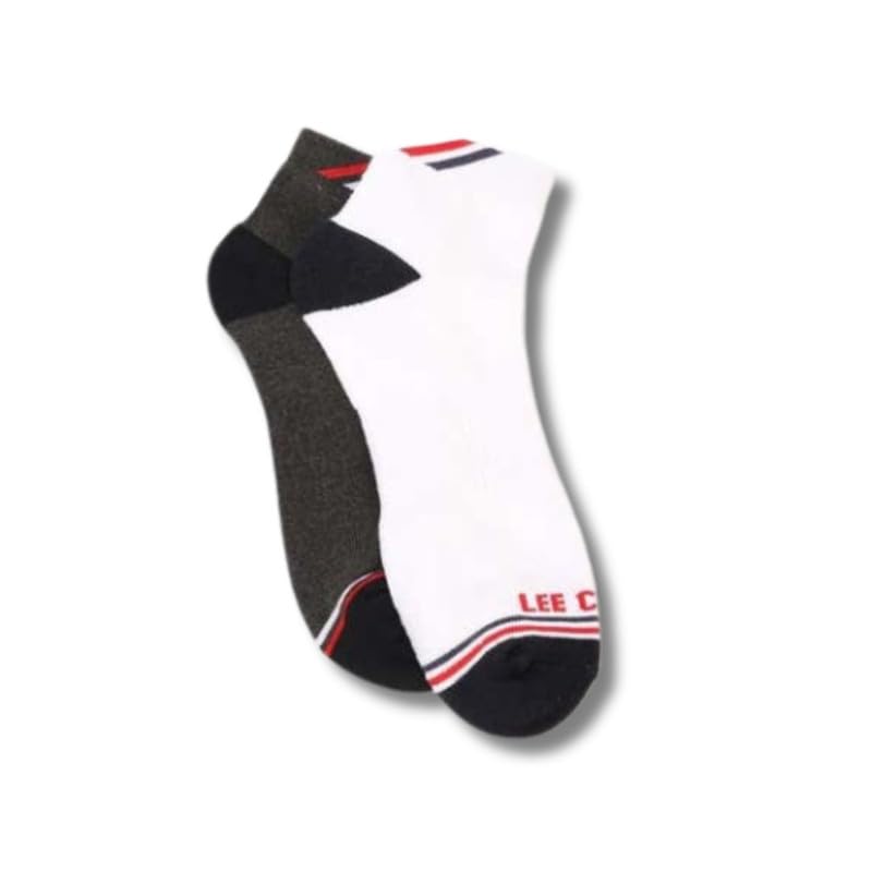 lee cooper Ankle Length Socks with Sole Cushioning | Lc 1021 | Pack of 2-picture-54