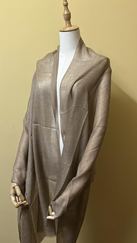 NPIA Certified 100% Cashmere Pashmina Shawl Wrap for Women from Nepal- Lightweight Soft Scarf for Evening Dresses Weddings4