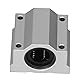 SCS25UU Gleitblock Aluminiumlegierung Linearbewegung Lager Gleitblockeinheit für für CNC-Maschinen 25mm ID