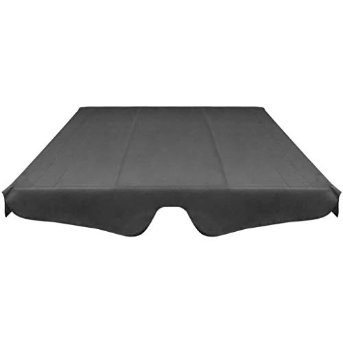 Ramton Swing Seat Canopy Replacement Grey for 3 Seater Swing Bench
