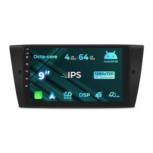 🚗【DSP + Controllo del Volante + Telecamera di Retromarcia】Processore audio digitale DSP a 32 bande integrato con 7 preset EQ (Jazz, Rock, Classico, Personalizzato, ecc.) – per una qualità audio eccezionale della musica Bluetooth. Dotato di Canbus per supportare il controllo del volante originale del veicolo. Supporta l’ingresso telecamera AHD per un’assistenza al parcheggio ottimizzata durante la retromarcia. La telecamera viene venduta separatamente; se ne è necessità, cercare su Amazon l’ASIN: B0DC61XF3J.