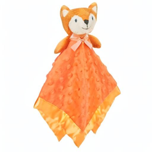 Pro Goleem Fox Security Blanket Orange Soft Baby Lovey Unisex Lovie Baby Gifts for Newborn Toddler Snuggle Toy Stuffed Animal 16 Inch - Image 7