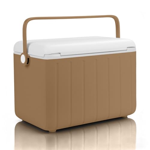 Image of 6Qt 13Qt 19Qt Northroad Camping Coolers,Stylish Macaron Color Durable Hard Cooler,Portable Insulated Ice Chest with 24 /48 Hour Ice Retention,Multi- Size for Camping,Picnic,Beach,Travel