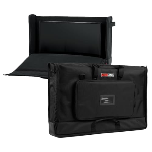 Gator Cases Housse en nylon rembourré pour le transport d'écrans LCD, de moniteurs et de TV entre 27' et 32' (G-LCD-TOTE-MD)