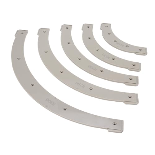 Plantilla de Esquina de la Esquina del Enrutador, Opciones Versátiles de Radio Eficiente Plantilla de Radio de Esquina Redonda Fácil de Usar para Trabajar la Carpintería