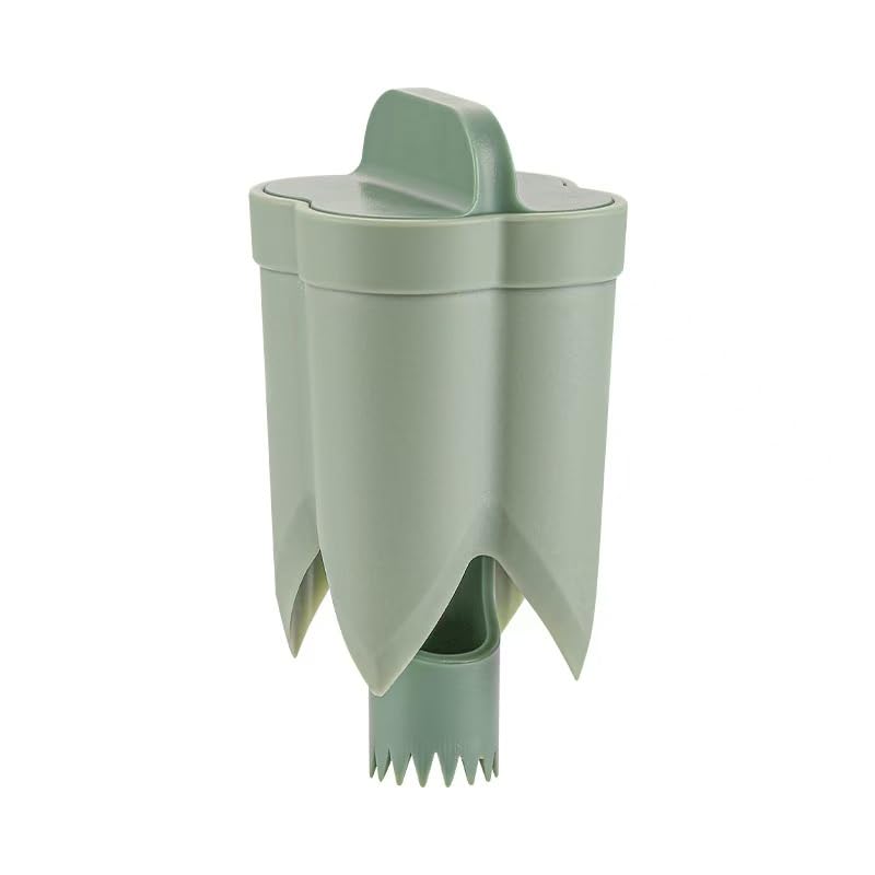 Green?2 in 1 Bell Pepper Seed Corer Remover, Pepper Porer Seed Remover Tool, Fruit and Vegetable Cutter