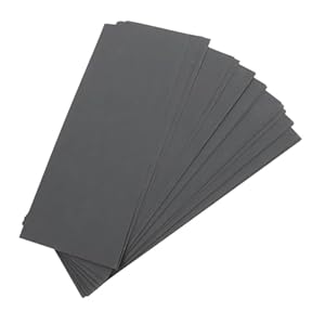 MAGICLULU 21 Schleifpapierblätter 1500er Körnung