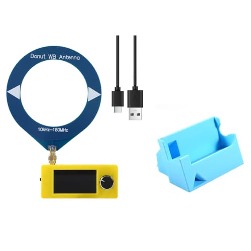 Récepteur Radio SI4732 Mini avec Support 3D, Écran 1,9 Pouces, FM/AM/LSB/USB 10-180MHz