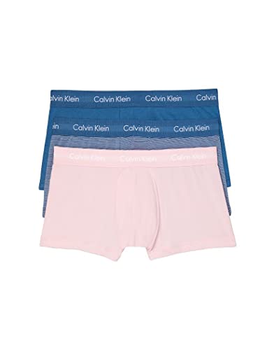 Image of Calvin Klein Cotton Stretch 3 Pack Low Rise Trunks