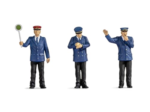 Personnages de train pour maquette de gare et diorama de piste 1