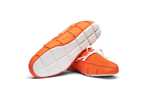 Image of SWIMS Braided Lace Loafer for Men, Breathable Slip On Water Friendly Driving Shoe, Lightweight Mesh Upper, Drainage Sole