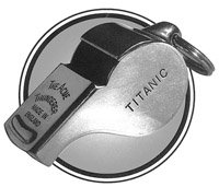 Acme Thunderer Titanic Mates Whistle - Sterling Silver