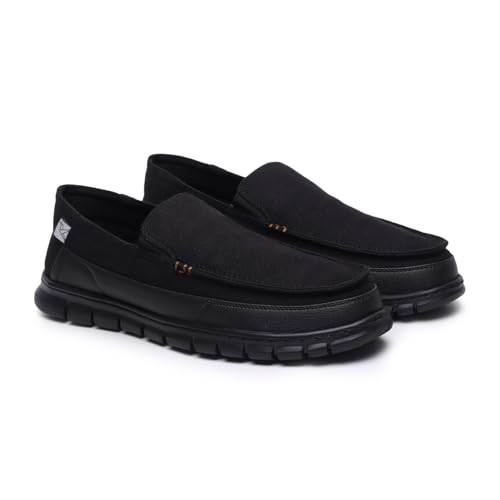 Image of YOHO Loafers for Men | Comfortable Slip on Shoes | Durable Denim Upper | Cushioned Lightweight Footwear | Lofos 101