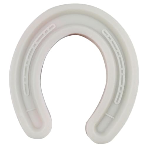 KAJNBN Moule en Silicone Artisanal Forme Fer à Cheval Blanc Résistant à L'usure et Facile à Sécher pour Bougies et Savons DIY pour Débutants en Artisanat