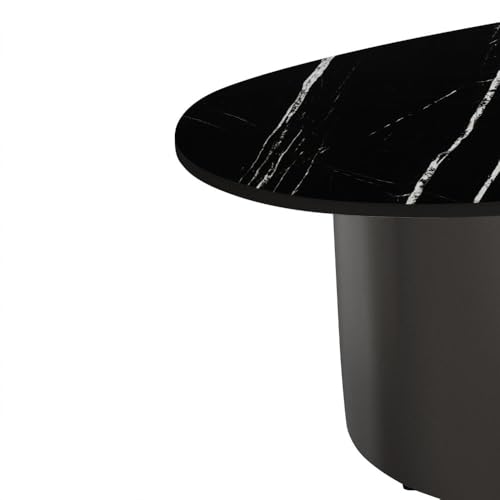 Image of Wakefit Center Table | 1 Yr Warranty | Coffee Table for Living Room Wooden, Tea Table for Living Room Wooden, Sofa Table, Free Installation from Brand, Modern Multi-Functional & Wobble-Free(Mocca)