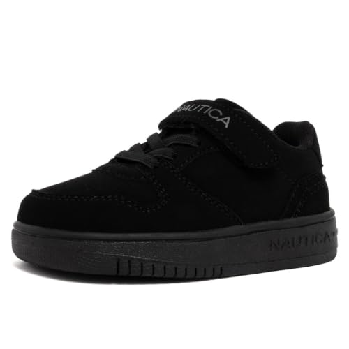 Image of Nautica Kids Adjustable Strap Shoes | Comfortable Casual Sneakers for Boys and Girls, Toddlers & Little Kids