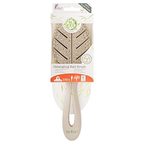 So Eco Biodegradable Detangling Leaf Brush Cover