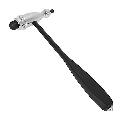 Neurologischer Reflexhammer Neuro Reflexhammer mit Doppel-Kunststoffkopf Leichter Perkussions-Reflexhammer Medizinischer Neurologie-Therapiehammer für Reflextests