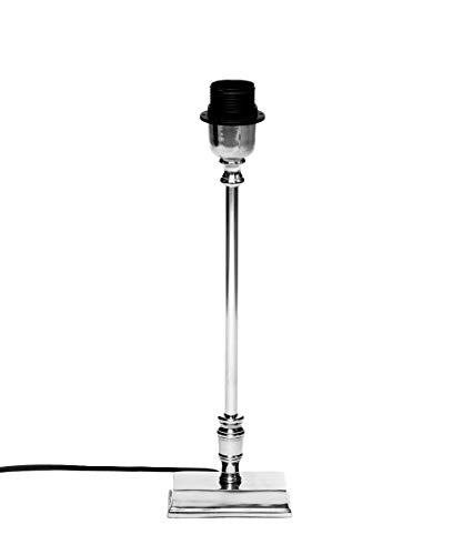 Preisvergleich Produktbild B-Ware Lampenfuß Aluminum poliert E27 Nachttischlampe Tischlampe Schirmträger (Variante 1)
