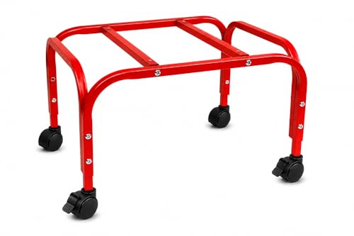 Image of Heavy-Duty Metal Cooler Stand with 360 Rotatable Wheels - Universal Fit for Kenstar, Bajaj, Symphony, Havels & Maharaja Coolers - Rust-Proof Powder Coated Finish - Sturdy & Durable Design