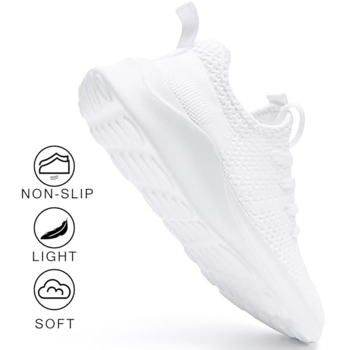 Women Walking Shoes Ladies Running Sneakers Breathable Mesh Sports Shoes Casual Lightweight Gym Lace up Sneakers Fitness Athletic Slip On Comfortable4