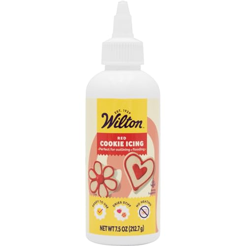 Wilton Red Cookie Icing, 9 Oz.